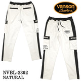 VANSON バンソン ストレッチボンディングパンツ nvbl-2302