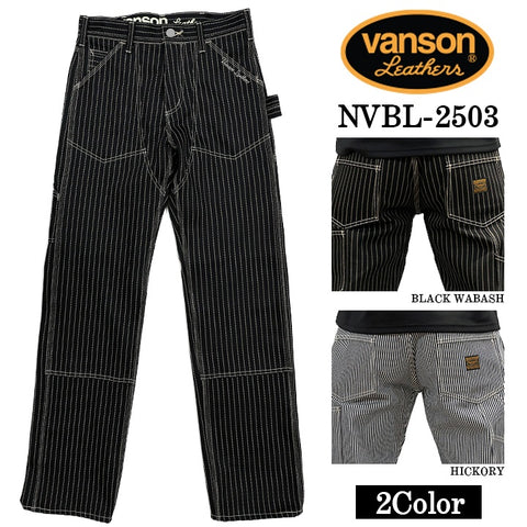 VANSON PAINTER PANTS バンソン ダブルニー ペインターパンツ nvbl-2503
