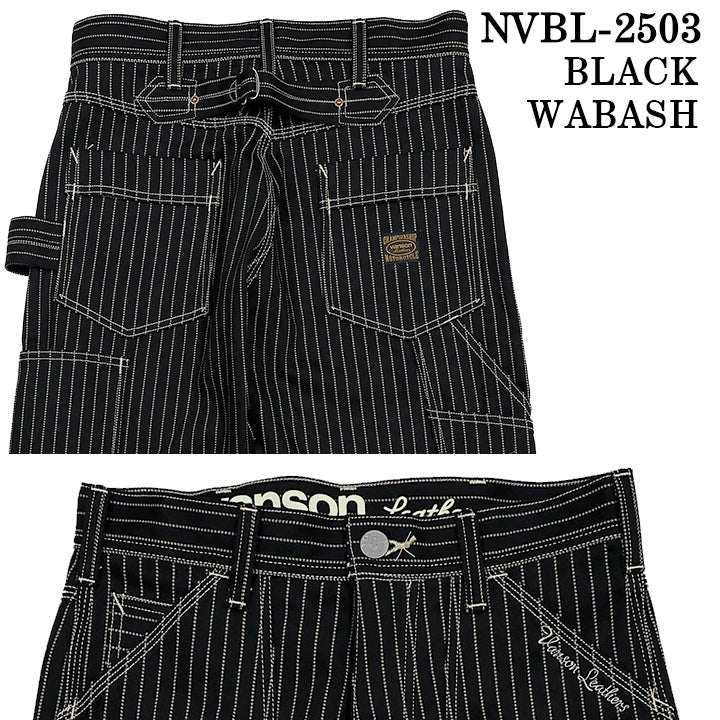VANSON PAINTER PANTS バンソン ダブルニー ペインターパンツ nvbl-2503