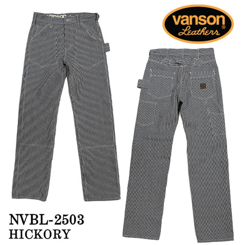 VANSON PAINTER PANTS バンソン ダブルニー ペインターパンツ nvbl-2503