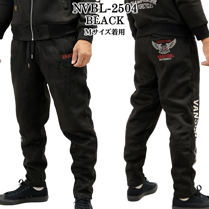 VANSON BONDING PANTS バンソン 裏ファー ボンディング パンツ ボトムス メンズ nvbl-2504