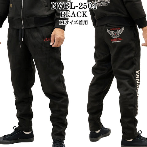 VANSON BONDING PANTS バンソン 裏ファー ボンディング パンツ ボトムス メンズ nvbl-2504