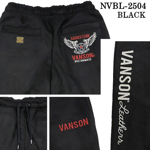 VANSON BONDING PANTS バンソン 裏ファー ボンディング パンツ ボトムス メンズ nvbl-2504