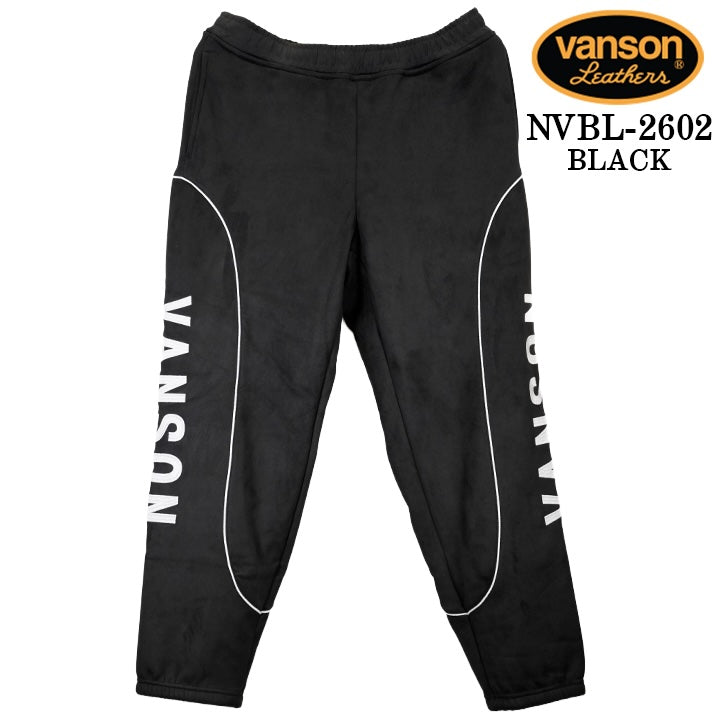 VANSON BONDING PANTS バンソン 裏ファー ボンディング パンツ ボトムス メンズ nvbl-2602