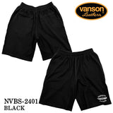 VANSON バンソン テレコ ショーツ ハーフパンツ nvbs-2401