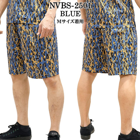 VANSON バンソン 総柄 ショーツ ハーフパンツ nvbs-2501