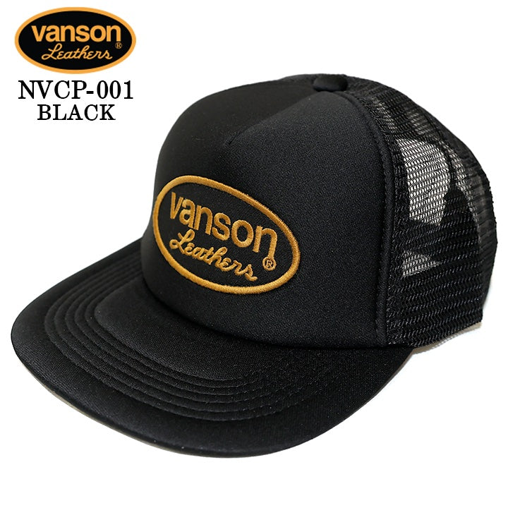 VANSON TRACKER MESH CAP STANDARD バンソン トラッカー メッシュ キャップ 帽子 定番 nvcp-001