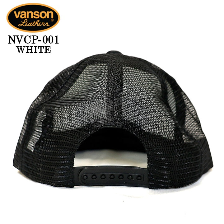 VANSON TRACKER MESH CAP STANDARD バンソン トラッカー メッシュ キャップ 帽子 定番 nvcp-001