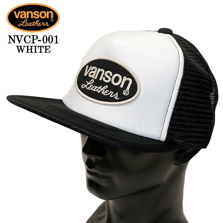 VANSON TRACKER MESH CAP STANDARD バンソン トラッカー メッシュ キャップ 帽子 定番 nvcp-001
