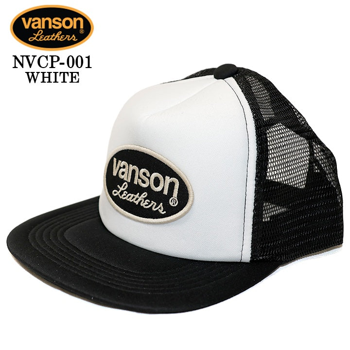 VANSON TRACKER MESH CAP STANDARD バンソン トラッカー メッシュ キャップ 帽子 定番 nvcp-001