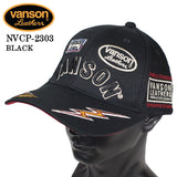 VANSON バンソン ツイル6パネルBBキャップ 帽子 nvcp-2303