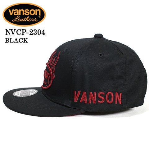 VANSON バンソン ツイル6パネルBBキャップ 帽子 nvcp-2304