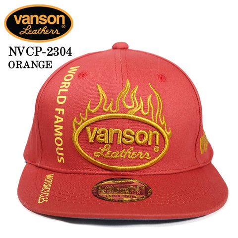 VANSON バンソン ツイル6パネルBBキャップ 帽子 nvcp-2304