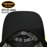 VANSON バンソン ツイルメッシュキャップ 帽子 nvcp-2305