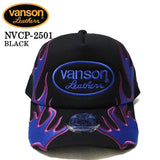 VANSON バンソン ツイルメッシュキャップ 帽子 nvcp-2501