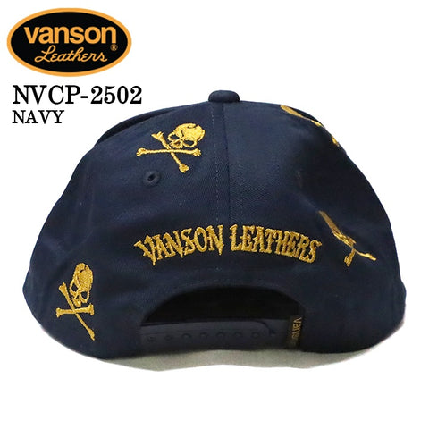 VANSON バンソン ツイル BBキャップ 帽子 nvcp-2502