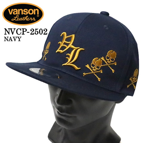 VANSON バンソン ツイル BBキャップ 帽子 nvcp-2502