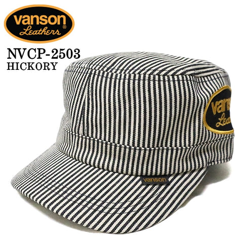 VANSON バンソン ワークキャップ 帽子 nvcp-2503