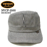 VANSON バンソン ワークキャップ 帽子 nvcp-2503