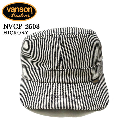 VANSON バンソン ワークキャップ 帽子 nvcp-2503