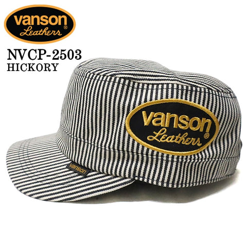 VANSON バンソン ワークキャップ 帽子 nvcp-2503