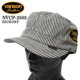 VANSON バンソン ワークキャップ 帽子 nvcp-2503