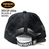 VANSON バンソン ツイルメッシュキャップ 帽子 nvcp-2504