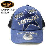 VANSON バンソン ツイルメッシュキャップ 帽子 nvcp-2505