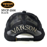 VANSON バンソン ツイルメッシュキャップ 帽子 nvcp-2506