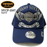 VANSON バンソン ツイルメッシュキャップ 帽子 nvcp-2507