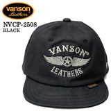 VANSON バンソン ウォッシュツイルキャップ 帽子 nvcp-2508