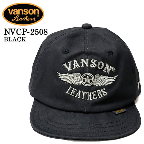 VANSON バンソン ウォッシュツイルキャップ 帽子 nvcp-2508