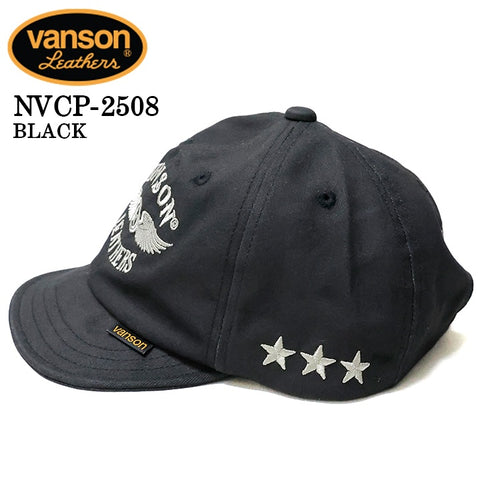 VANSON バンソン ウォッシュツイルキャップ 帽子 nvcp-2508