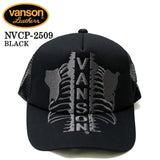 VANSON TWILL MESH CAP バンソン ツイル メッシュ キャップ 帽子 nvcp-2509