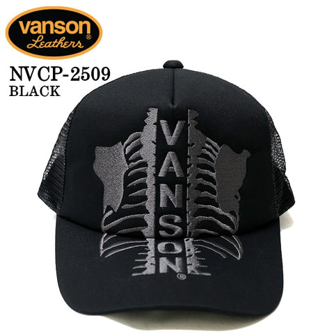 VANSON TWILL MESH CAP バンソン ツイル メッシュ キャップ 帽子 nvcp-2509