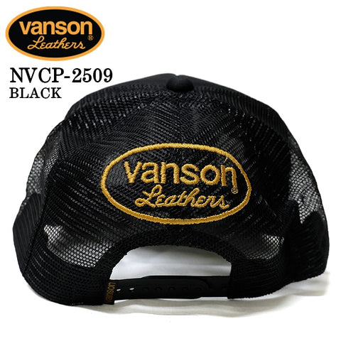 VANSON TWILL MESH CAP バンソン ツイル メッシュ キャップ 帽子 nvcp-2509
