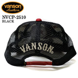 VANSON TWILL MESH CAP バンソン ツイル メッシュ キャップ 帽子 nvcp-2510