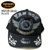 VANSON TWILL MESH CAP バンソン ツイル メッシュ キャップ 帽子 nvcp-2510