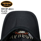 VANSON TWILL MESH CAP バンソン ツイル メッシュ キャップ 帽子 nvcp-2511