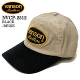 VANSON CORDUROY CAP バンソン コーデュロイ キャップ 帽子 nvcp-2512
