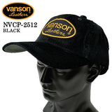 VANSON CORDUROY CAP バンソン コーデュロイ キャップ 帽子 nvcp-2512