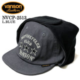 VANSON WASH TWILL FLIGHT CAP バンソン ウォッシュ ツイル フライト キャップ 帽子 nvcp-2513