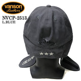VANSON WASH TWILL FLIGHT CAP バンソン ウォッシュ ツイル フライト キャップ 帽子 nvcp-2513