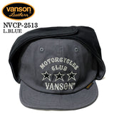 VANSON WASH TWILL FLIGHT CAP バンソン ウォッシュ ツイル フライト キャップ 帽子 nvcp-2513