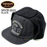 VANSON WASH TWILL FLIGHT CAP バンソン ウォッシュ ツイル フライト キャップ 帽子 nvcp-2513