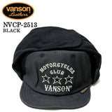 VANSON WASH TWILL FLIGHT CAP バンソン ウォッシュ ツイル フライト キャップ 帽子 nvcp-2513
