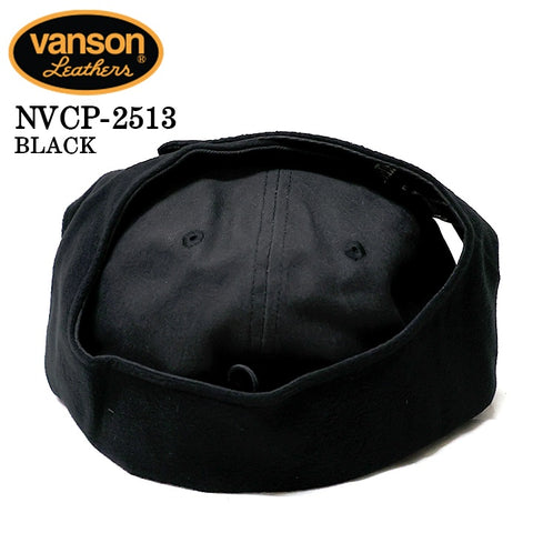 VANSON WASH TWILL FLIGHT CAP バンソン ウォッシュ ツイル フライト キャップ 帽子 nvcp-2513