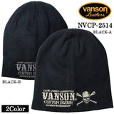VANSON COTTON WATCH CAP バンソン コットン ワッチ キャップ 帽子 nvcp-2514
