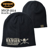 VANSON COTTON WATCH CAP バンソン コットン ワッチ キャップ 帽子 nvcp-2514