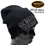 VANSON COTTON WATCH CAP バンソン コットン ワッチ キャップ 帽子 nvcp-2514